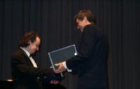 Stefano Secco vastaanottaa Gigli -palkinnon	
